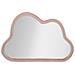 Specchio Con Cornice Cloud - Rosa - Mdf - 90x4x60 Cm - Foto miniatura 1