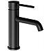 Miscelatore Monocomando Jazz Per Lavabo Installazione Rapida Acqua Calda Fredda *** Finitura- : Nero Opaco - Foto miniatura 1