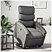 Poltrona Alzapersona Reclinabile Grigio in Similpelle - Foto miniatura 2