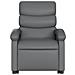 Poltrona Alzapersona Reclinabile Grigio in Similpelle - Foto miniatura 8