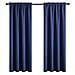Tende Oscuranti Minimaliste Moderne Per Soggiorno E Camera Da Letto - Privacy E Blocco Della Luce Blue L - Foto miniatura 1