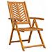 Poltrona Reclinabile 8 pcs Marrone 57 x 71 x 90cm legno - Foto miniatura 4