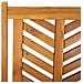 Poltrona Reclinabile 8 pcs Marrone 57 x 71 x 90cm legno - Foto miniatura 8