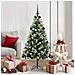 Albero di Natale artificiale a cerniera con neve fioccata - Foto miniatura 2