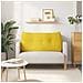 Cuscino per Schiena Giallo Chiaro 120 x 24 x 50 cm Tessuto - Foto miniatura 4