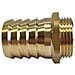 Raccordo Portagomma Ottone 1 Pollice  19mm - Foto miniatura 1