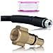 Tubo Di Pulizia Per Fognature 20m - Compatibile Con Idropulitrici Lavor | Pressione Max 160 Bar | Resistente E Flessibile - Foto miniatura 6