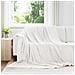 Coperte da Pile 6 pcs Bianco 220 x 240 cm Panno - Foto miniatura 2