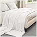Coperte da Pile 6 pcs Bianco 220 x 240 cm Panno - Foto miniatura 3