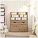 Libreria per Bambini Rovere artigianale 60 x 29,5 x 69 cm - Foto miniatura 4