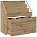 Libreria per Bambini Rovere artigianale 60 x 29,5 x 69 cm - Foto miniatura 6