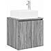 Mobile Lavabo da Parete Sonoma grigio 53 x 35 x 63 cm - Foto miniatura 1
