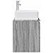 Mobile Lavabo da Parete Sonoma grigio 53 x 35 x 63 cm - Foto miniatura 3