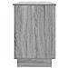 Scrivania Sonoma grigio Legno ingegnerizzato 142,5 x 50 x 75 cm - Foto miniatura 5