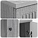 Scrivania Sonoma grigio Legno ingegnerizzato 142,5 x 50 x 75 cm - Foto miniatura 7
