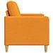 Divano con Storage Giallo Scuro 72 x 78 x 87 cm Poliestere - Foto miniatura 5