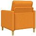Divano con Storage Giallo Scuro 72 x 78 x 87 cm Poliestere - Foto miniatura 6