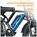 Moto Elettrica Motore 750w Picco 1000w Velocità Max 50km /h Batteria 48v 20ah Doppio Ammortizzatore - Foto miniatura 7