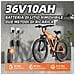 Moto Elettrica Motore 750w Picco 1000w Velocità Max 50km /h Batteria 48v 20ah Doppio Ammortizzatore - Foto miniatura 1