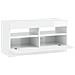 Mobile TV LED Bianco Lucido Legno ingegnerizzato - Foto miniatura 5