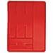 Portaposate 6 posti in plastica colore rosso - Foto miniatura 1