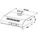 Cappa Sottopensile Target FTT 6322 XS da 60 cm Aspirante Colore Inox Satinatoo - Foto miniatura 4