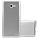 Custodia Compatibile Con Samsung Galaxy A7 2017 In Argento Metallico - Coperchio Protettivo In Silicone Tpu Flessibile - Foto miniatura 1