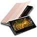 Custodia Per Tablet Compatibile Con Samsung Galaxy Tab A (10.5"" Zoll) T590 In Oro Rosa Pastello - Coperchio Protettiva Ultra Sottile Con Funzione Auto Wake Up E Stand - Foto miniatura 1