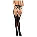Lolitta - Set Di Reggicalze Con Strass Nero L-xl - Foto miniatura 2
