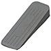 Bh02509 Deluxe Heavy Duty Antiscivolo In Gomma Della Porta Wedge Stopper Grigio - Foto miniatura 1