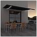 Tenda Automatica Sensore Vento E Led 500x300 Cm Antracite - Foto miniatura 6