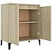 Credenza Rovere Sonoma 60x35x70 cm in Legno Multistrato - Foto miniatura 2