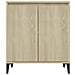 Credenza Rovere Sonoma 60x35x70 cm in Legno Multistrato - Foto miniatura 6