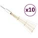 Luci Di Natale Fuochi Artificio 10pz Bianco Caldo 50cm 1400 Led - Foto miniatura 2