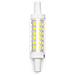 Lampadina Led R7s 5w 78mm 500 Lumen 3000k Luce Calda D15xh78mm Angolo 360 Gradi Equivale A 42w Incadescenza Energetica A+ - Foto miniatura 1