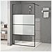 Parete Doccia Walk In 115x195 Cm Vetro Semi Smerigliato Esg - Foto miniatura 1