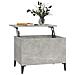 Tavolino Salotto Grigio Cemento 60x44,5x45 Cm Legno Multistrato - Foto miniatura 6