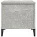 Tavolino Salotto Grigio Cemento 60x44,5x45 Cm Legno Multistrato - Foto miniatura 7