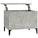 Tavolino Salotto Grigio Cemento 60x44,5x45 Cm Legno Multistrato - Foto miniatura 1