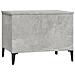 Tavolino Salotto Grigio Cemento 60x44,5x45 Cm Legno Multistrato - Foto miniatura 8