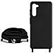 Cover Cordino Per Samsung Galaxy S23 Plus Collana / Tracolla 80 Cm Nera - Foto miniatura 5