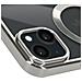 Cover Magsafe Per Iphone 15 Silicone Bordo Cromato Argento - Foto miniatura 4