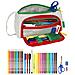 Astuccio Per La Scuola Con Accessori Benetton Pop Grigio (20 X 11 X 8.5 Cm) (32 Pezzi) - Foto miniatura 3