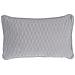 Set Di 2 Cuscini Motari Velluto 30 X 50 Cm Grigio Trama Geometrica - Foto miniatura 7