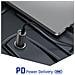 Caricatore Auto 100w 1x Usb Quick Charge 3.0 1x Usb-c Power Delivery, Nero - Foto miniatura 2