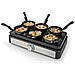 FCRA310FBK6 griglia per raclette 6 persona (e) 600 W Alluminio, Nero - Foto miniatura 1