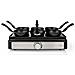 FCRA310FBK6 griglia per raclette 6 persona (e) 600 W Alluminio, Nero - Foto miniatura 3