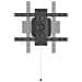 00220857 Supporto TV a parete 2,03 m (80") Nero - Foto miniatura 2