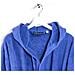 Accappatoio Con Cappuccio Spugnissima Minorca Junior In Cotone Colore Blu Misura 6-8 Anni - Foto miniatura 2