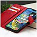 Custodia A Portafoglio Per Iphone 14 Plus Con Supporto E Linguetta Magnetica, Rosso - Foto miniatura 3